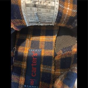 Gently used boys Carter’s navy blue size 8